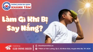 Làm gì khi say nắng?